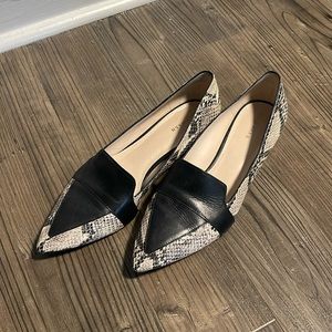 Cole Haan Snake Skin Flats